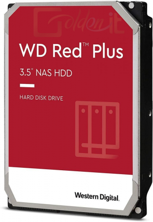 Winchester (belső) Western Digital 6TB 5400rpm SATA-600 256MB Red Plus WD60EFPX - WD60EFPX