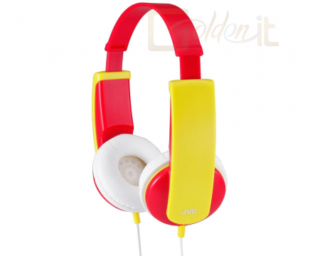 Fejhallgatók, mikrofonok JVC HA-KD 5 R-E Kid''s Headphone with volume limitter Red - HAKD5R