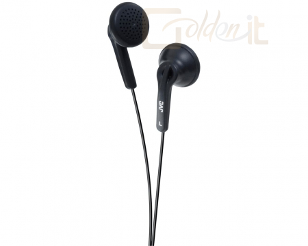 Fejhallgatók, mikrofonok JVC HA-F 10 C In-ear Headphones Black - HAF10C