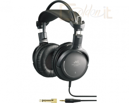Fejhallgatók, mikrofonok JVC HA-RX 900 Full-size Headphones Black - HARX900E