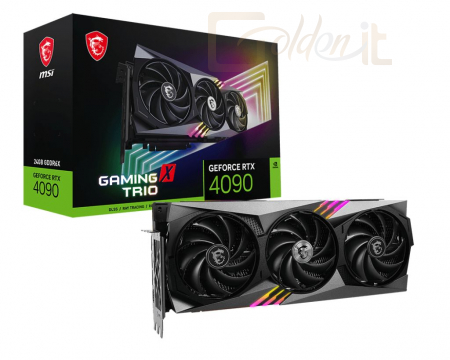 Videókártya Msi RTX 4090 GAMING X TRIO 24G - RTX 4090 GAMING X TRIO 24G