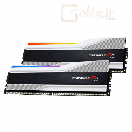 RAM G.SKILL 32GB DDR5 7600MHz Kit(2x16GB) Trident Z5 RGB Silver - F5-7600J3646G16GX2-TZ5RS