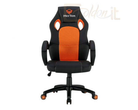 Gamer szék Meetion CHR05 Cheap Mesh Office Gaming E-Sport Chair Blalck/Orange - MT-CHR05