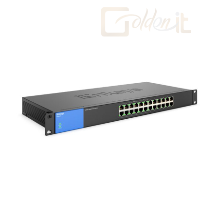 Hálózati eszközök Linksys LGS124P-EU 24-Port Business Gigabit PoE+ Switch - LGS124P-EU