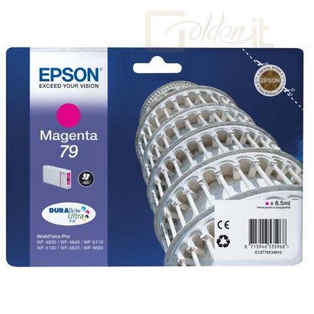 Nyomtató - Tintapatron Epson T7913 (79) Magenta tintapatron - C13T79134010