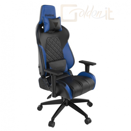 Gamdias Achilles E1-L gaming szék - Fekete/Kék