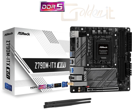 Alaplapok ASRock Z790M-ITX WIFI - 90-MXBKE0-A0UAYZ