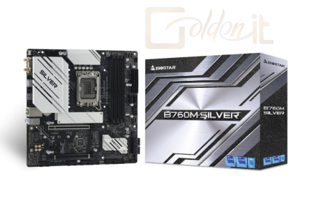 Alaplapok Biostar B760M-SILVER - B760M-SILVER