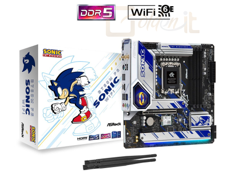 Alaplapok ASRock B760M PG SONIC WIFI - 90-MXBKM0-A0UAYZ