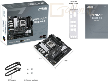 Alaplapok Asus PRIME B650M-A II - PRIME B650M-A II
