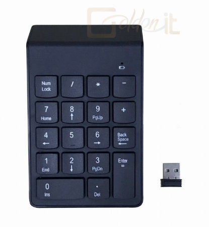 Billentyűzet Gembird KPD-W-02 Wireless numeric keypad - KPD-W-02