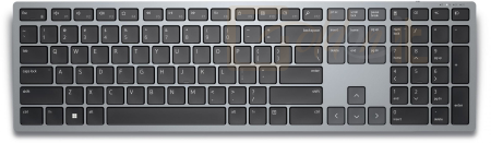 Billentyűzet Dell KB700 Compact Multi-Device Wireless Keyboard Titan Gray HU - 580-AKPR