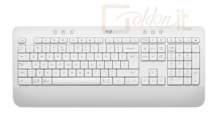 Billentyűzet Logitech Signature MK650 Wireless Keyboard Off-White HU - 920-010981