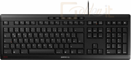 Billentyűzet Cherry STREAM billentyűzet Pale Grey HU - JK-8500HU-2