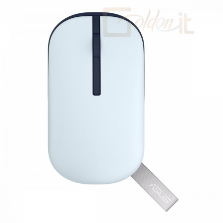 Egér Asus MD100 Marshmallow Wireless mouse Blue - MD100 MOUSE/BL