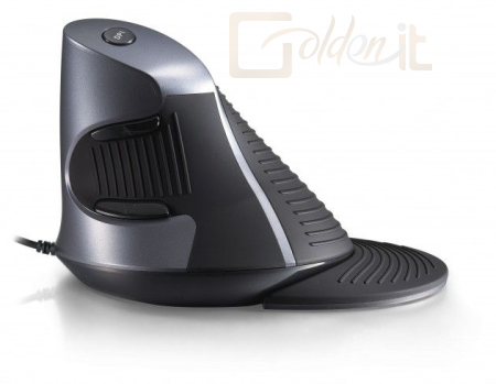 Egér Spire CG-DLM618BU-USB Ergonomic mouse Black - CG-DLM618BU-USB