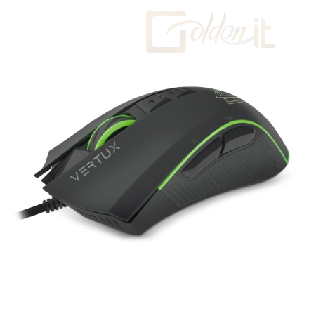 Egér VERTUX Rodon RGB Gaming Mouse Black - MOURODON