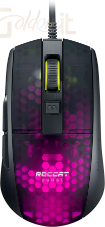 Egér Roccat Burst Pro RGB Gaming Mouse Black - ROC-11-745