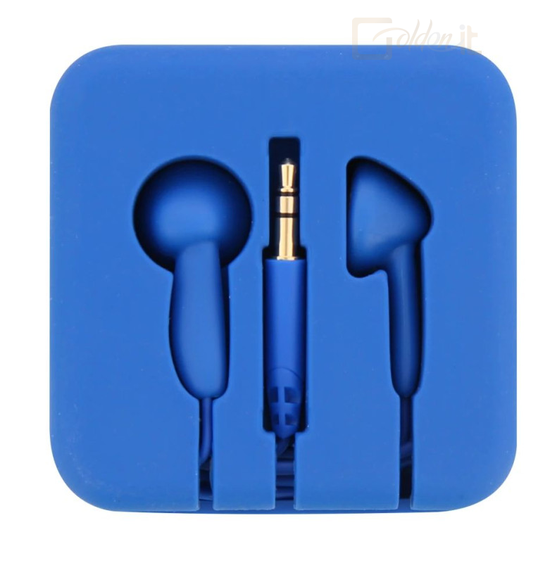 Fejhallgatók, mikrofonok TnB Pocket Wired earphones Blue - ESPOCKETBL