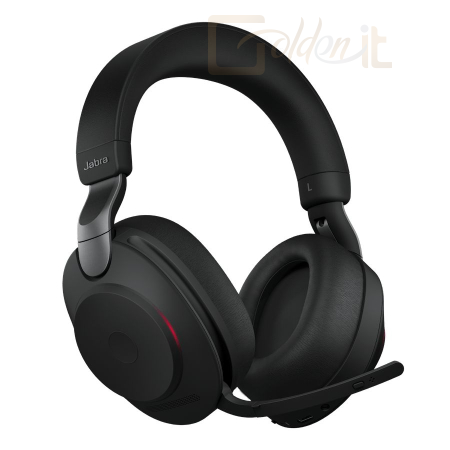 Fejhallgatók, mikrofonok Jabra Evolve2 85 UC Stereo Bluetooth Headset Black - 28599-989-899