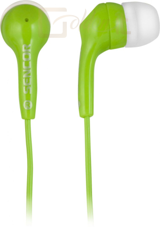 Fejhallgatók, mikrofonok Sencor SEP 120 Earphones Green - SEP 120 GREEN