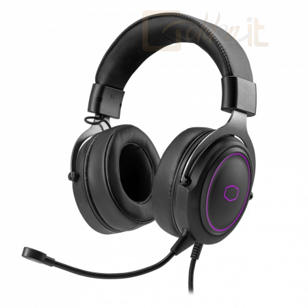 Fejhallgatók, mikrofonok Cooler Master CH331 USB Gaming headset Black - CH-331