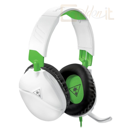 Fejhallgatók, mikrofonok Turtle Beach Recon 70 Gaming Headset for Xbox One White/Green - TBS-2455-02