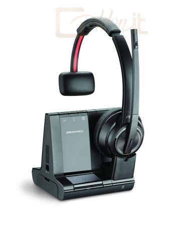 Fejhallgatók, mikrofonok Poly Plantronics Savi W8210-M Headset Black - 207322-02