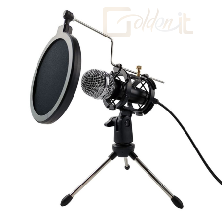 Fejhallgatók, mikrofonok Omega Varr VGMSB Microphone Black - VGMSB