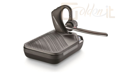 Fejhallgatók, mikrofonok Poly Plantronics Voyager 5200 UC Wireless Bluetooth Headset Black - 206110-101