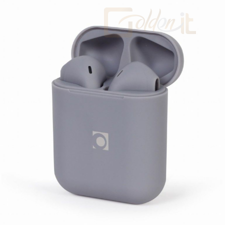 Fejhallgatók, mikrofonok Gembird TWS-SEA-GW Bluetooth TWS in-ears Headset Misty Grey - TWS-SEA-GW