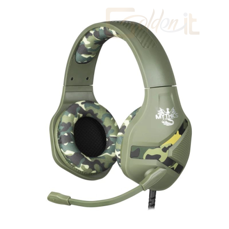 Fejhallgatók, mikrofonok KONIX Mythics Nemesis Gaming Headset Camo - KX-GH-NMS-CAMO