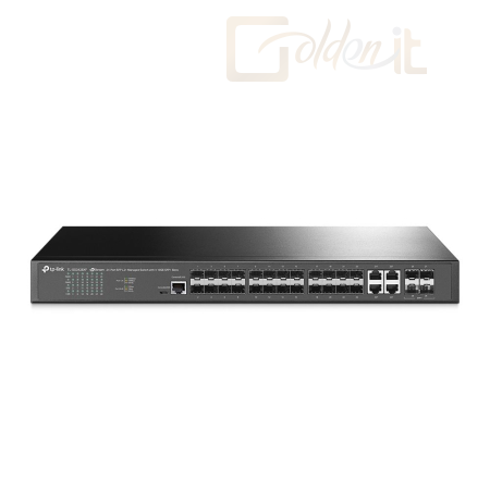 Hálózati eszközök TP-Link TL-SG3428XF JetStream 24-Port SFP L2+ Managed Switch with 4 10GE SFP+ Slots - TL-SG3428XF