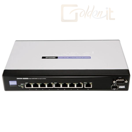 Hálózati eszközök Cisco SPS208G-G5 8 port Switch - SPS208G-G5