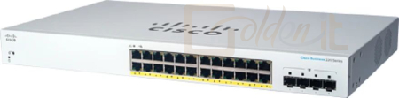 Hálózati eszközök Cisco CBS220-24P-4G-EU 24 Port Switch - CBS220-24P-4G-EU