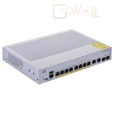 Hálózati eszközök Cisco CBS350-8FP-E-2G-EU 8 Port Switch - CBS350-8FP-E-2G-EU