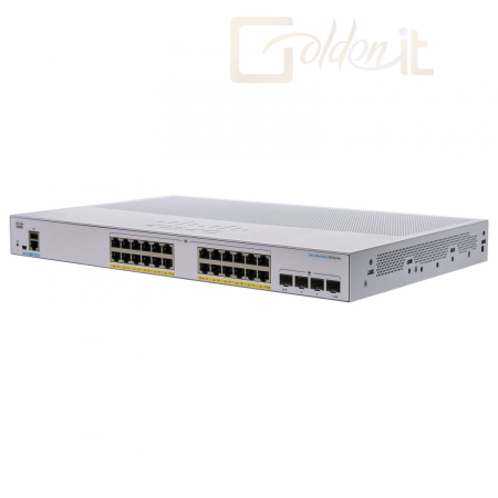 Hálózati eszközök Cisco CBS250-24PP-4G-EU 28 Port Switch - CBS250-24PP-4G-EU