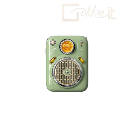 Hangfal Divoom Beetles-FM Bluetooth Speaker Green - BEETLES FM GREEN