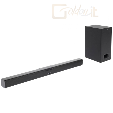 Hangfal Sharp HT-SBW110 Slim Soundbar Black - HT-SBW110