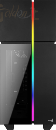 Ház Aerocool Playa RGB Tempered Glass Black - CAAC328