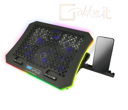 Notebook kiegészitők Esperanza Galerne RGB Gaming Notebook Hűtő - EGC109