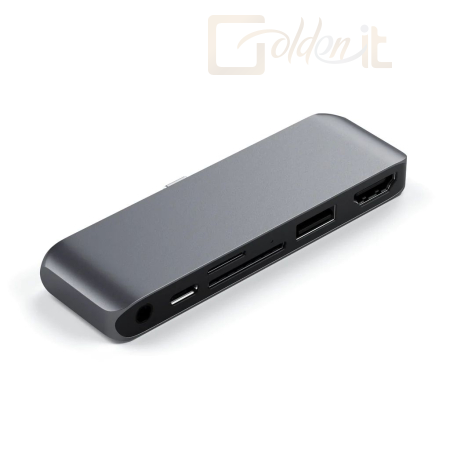 Notebook kiegészitők Satechi USB-C Mobile Pro HUB SD Grey - ST-MPHSDM