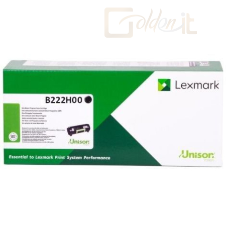 Nyomtató - Tintapatron Lexmark B222H00 Black toner - B222H00