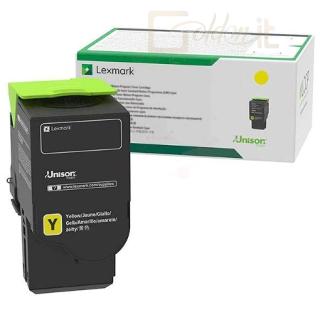 Nyomtató - Tintapatron Lexmark CX622/625/CS521/622 Yellow toner - 78C2UYE