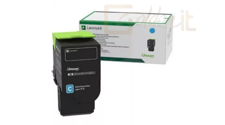 Nyomtató - Tintapatron Lexmark 78C2XCE Cyan toner - 78C2XCE