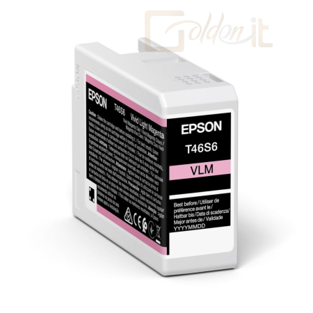 Nyomtató - Tintapatron Epson T46S6 Vivid Light Magenta tintapatron - C13T46S600