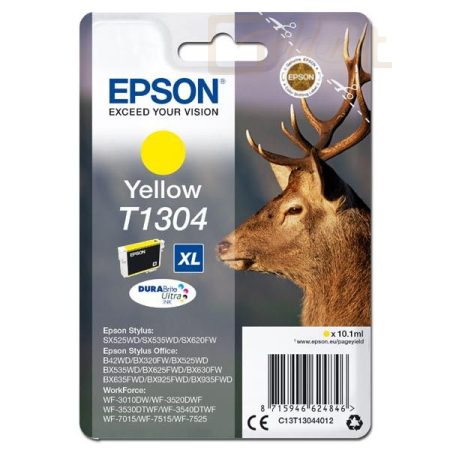 Nyomtató - Tintapatron Epson T1304 Yellow tintapatron - C13T13044012