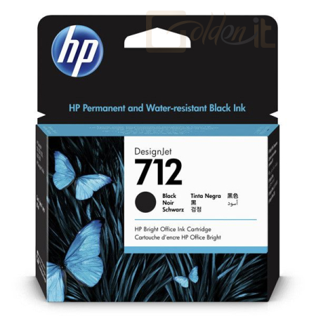 Nyomtató - Tintapatron HP 712(XL) Black tintapatron - 3ED71A