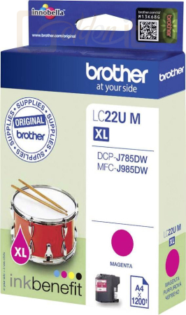 Nyomtató - Tintapatron Brother LC22UM Magenta tintapatron - LC22UM