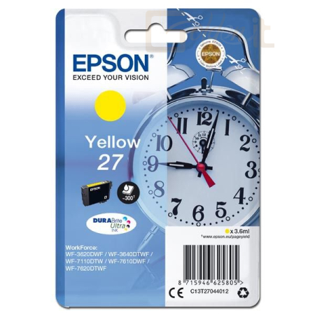 Nyomtató - Tintapatron Epson T2704 Yellow tintapatron - C13T27044012